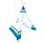 Tipi tente bleu, 2 image