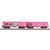 CFF 2 wagons à bords hauts Eaos rose 1x Graffiti EpV, 2 image