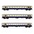 BLS Coffret de 3 wagons EW I A AB B avec inscription centrale et poignées.  Ep. IV DC