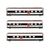 CFF Coffret de voitures 1 (B C D) pour RABe 501 011 Thurgau Ep. VI DCS