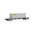 Wagon porte-conteneurs Sgns - HUPAC Ep.VI