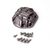 Gmade 3D Machined Differential Cover (Titanium Gray) for R1 Axle