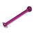 44MM ALUMINIUM UNIVERSAL DRIVE SHAFT (PURPLE/1PC)