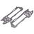 E-ZILLA - SUPER FLARE MAIN CHASSIS SET(7075/GUN METAL), 2 image
