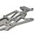 CHASSIS ALUMINIUM (GUNMETAL) - MINIZILLA