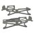 CHASSIS ALUMINIUM (GUNMETAL) - MINIZILLA, 2 image