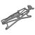 CHASSIS ALUMINIUM (GUNMETAL) - MINIZILLA, 3 image