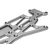 CHASSIS ALUMINIUM (SILBER) - MINIZILLA
