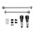 CYBER 10b - CENTER UNIVERSAL DRIVE SHAFT SET (FRONT/REAR), 2 image
