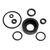 Bullet - Dust Protection and o-ring complete Set