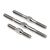 CYBER 10b - TITANIUM TURNBUCKLE SET (SILVER/CYBER 10B)