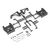 Savage XS - SHOCK TOWER/BODY MOUNT/ROLL BAR SET, 2 image