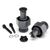 BAJA SC - 24mm HD FRONT HEX HUB (GUNMETAL), 2 image