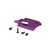 HEATSINK MOTORPLATE (PURPLE)    PRO 3, 2 image