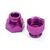 DÄMPFERDECKEL UNTEN ALUMINIUM VIOLETT (2 STK/SAVAGE), 2 image