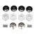SAVAGE X - HEXAGONES 17MM  (4PCS), 2 image