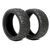 PNEUS X-PATTERN MONTE SUR JANTES SPLIT 6 CHROME (26mm), 2 image
