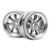 CUP RACER - MX60 JANTES 8 BATONS MATTE CHROME (3mm OFFSET)