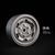 Gmade 1.9 SR05 beadlock wheels (Uncoated Silver) (2)