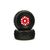 DBOOTS 'Fortress' Tire Set Glued (Red ) (2pcs), 2 image
