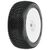 1/8 Hex Shot S3 Fr/Rr Bggy Tires Mntd 17mm Wht (2)
