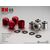 Gmade 1.9 RH05 wheel hubs (Red) (4), 2 image