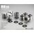 Gmade 1.9 RH05 wheel hubs (Silver) (4), 2 image