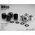 Gmade 1.9 RH05 wheel hubs (Black) (4), 2 image