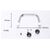 1:10 Metal Front Bumper Protection Upgrade Part for Traxxas TRX4 DEFENDER, 4 image