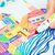 Taper Head Washable Markers, 3 image