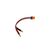 IC3 Battery Charge Lead 6" 13 AWG / 4mm Bullets