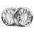 JANTES WORK XSA 02C 26mm CHROME/BLANC (9mm OFFSET)