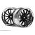 JANTES WORK XSA 02C 26mm CHROME/NOIR (3mm OFFSET)