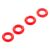 AR330245 O-Ring P-3 3.5x1.9mm Red (4)