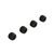 Hub Nut (Red) (4), 2 image