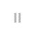 Shock Springs: 130mm 2.51N/mm (22.22l b/in)(2)