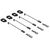 Body Clip Retainers 1/5 Scale (Black, 4), 2 image