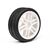 Strada TC Treaded Tyre & White Spoke Wheel Assembly (1 Pr), 2 image
