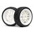 STRADA TC Treaded tyre, white 12 Thick spoke wheel assembly