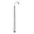 Luminaire LED en arc de mât à grille blanc froid 3 pièces