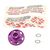 VOLANT MOTEUR HPI VENTILE VIOLET (32MM)