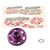 VOLANT MOTEUR HPI VIOLET (40MM)