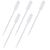 Pipettes en plastique 5 pièces