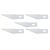 Lames interchangeables Scalpel droit