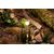 Luminaire de chemin à LED argent blanc chaud 3 pièces