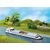 Bateau fluvial avec cabine habitable