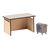 Abri pour poubelles avec conteneur pour matières recyclables, 2 image