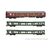 DR Coffret de 3 voitures voyageurs OSShD type B Spree-Alpen-Express Coffret 2 vert/rouge 1x WR + 2x, 2 image