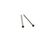 D216 - HINGE PIN SET (INNER REAR/2pcs), 3 image