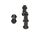 D216 - CHASSIS BRACE POST (BLACK/4pcs), 3 image